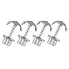 Unicraftale 304 Stainless Steel Anchor Hook Clasps STAS-UN0002-16P-2