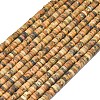 Natural Picture Jasper Beads Strands G-P575-B30-4x1mm-2