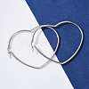 Tarnish Resistant 201 Stainless Steel Hoop Earrings EJEW-A052-09C-5