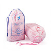 12Pcs 2 Colors  Makrofol Semi-transparent Drawstring Bag CON-MB0001-13-2