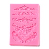 Retro Embossed Corner Fondant Molds DIY-E054-01-2