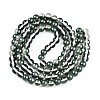 Baking Paint Transparent Glass Beads X1-DGLA-N011-8mm-07-2