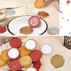 CRASPIRE 100Pcs Adhesive Wax Seal Stickers DIY-CP0010-70B-5