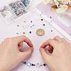 486Pcs 15 Style Electroplate & Transparent Glass Beads DIY-AR0002-76-3