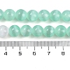 Macaron Color Natural Selenite Beads Strands G-A243-A01-6