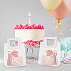 Valentine's Day Rectangle Transparent PVC Storage Bags with Handle ABAG-WH0046-05A-5