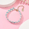 Column Woven Glass Beaded Bracelets for Women BJEW-MZ00110-02-2