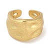 Rack Plating Brass Cuff Finger Rings for Women RJEW-C114-13I-G-2