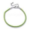 Polyester Cord Braided Bracelet Makings MAK-Z003-01P-31-1