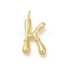 Rack Plating Brass Pendants KK-I722-08G-K-1