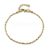 304 Stainless Steel Link Chain Bracelets for Women BJEW-F488-21G-04-4