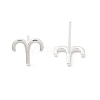 S925 Sterling Silver Stud Earrings EJEW-K303-01S-01-4