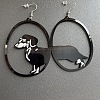 Acrylic Dangle Earrings FS-WG2019C-05-1