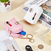 WADORN 2Pcs 2 Colors PU Leather Mini Coin Bag for Women KEYC-WR0001-45B-3