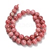 Natural Thulite Beads Strands G-C280-B17-10mm-3