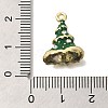 Christmas Theme Alloy Enamel Pendants ENAM-B025-01E-02G-3