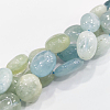 Natural Aquamarine Beads Strands G-F547-12-B-2