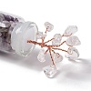 Chip Natural Amethyst & Quartz Crystal Display Decorations DJEW-D005-01R-03-4