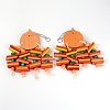 Wood Parrot Chew Toy AJEW-WH0223-08-1
