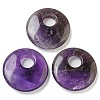 Natural Amethyst Pendants G-P547-01C-1