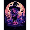 Halloween Theme Wooden Puzzles PW-WGC1D61-01-1