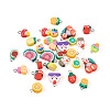 Craftdady 150Pcs 15 Style Handmade Polymer Clay Charms CLAY-CD0001-09-8