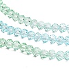 Transparent Painted Glass Beads Strands DGLA-A034-T4mm-A16-4