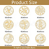 Nickel Decoration Stickers DIY-WH0450-114-2