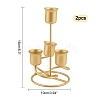 Iron Candle Holder AJEW-WH0171-60A-2