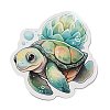 50 Sheets Paper Sea Turtle Stickers STIC-Q002-10-2