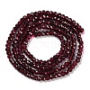 Natural Garnet Beads Strands G-H071-A02-01-5