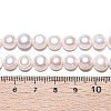 Natural Cultured Freshwater Pearl Beads Strands PEAR-N014-07J-02-5