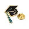 MHA Graduation Caps Enamel Pins JEWB-M042-08E-3