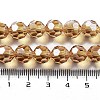 Electroplate Transparent Glass Beads Strands LS-EGLA-A035-T10mm-A17-4