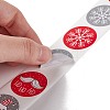 Christmas Round with Word Roll Stickers DIY-G061-07B-4