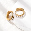 304 Stainless Steel Ring Hoop Earrings EJEW-K268-39G-3