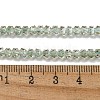 Electroplate Glass Beads Strands GLAA-Q105-02-05-2