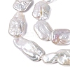Natural Baroque Keshi Pearl Beads Strands PEAR-S020-D12-4