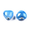 Pearlized Handmade Porcelain Beads X1-PORC-T007-21-06-2