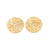 Ion Plating(IP) 304 Stainless Steel Stud Earrings for Women EJEW-P279-42G-1