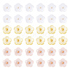 60Pcs 3 Colors 1-Hole Resin Buttons RESI-TA0004-42-2