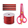  Plastic Wire Twist Ties AJEW-TA0017-18B-9