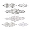 Biyun 5Pcs 3 Style Glass Crystal Hotfix Rhinestone DIY-BY0001-26-10