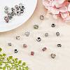 SUNNYCLUE Antique Silver Plated Alloy European Beads MPDL-SC0001-01-4