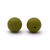 Round Food Grade Eco-Friendly Silicone Beads SI-JX0066A-19-1