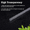 Transparent Acrylic Pipe AJEW-WH0475-51K-4