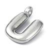 Anti-Tarnish 304 Stainless Steel Pendants STAS-U033-02P-U-2