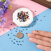 Pointed Back Glass Rhinestone Cabochons RGLA-YS0001-04B-6