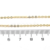 Brass Cable Chain Necklace Making NJEW-D302-80G-3