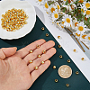Brass Beads KK-DC0005-16A-P-3